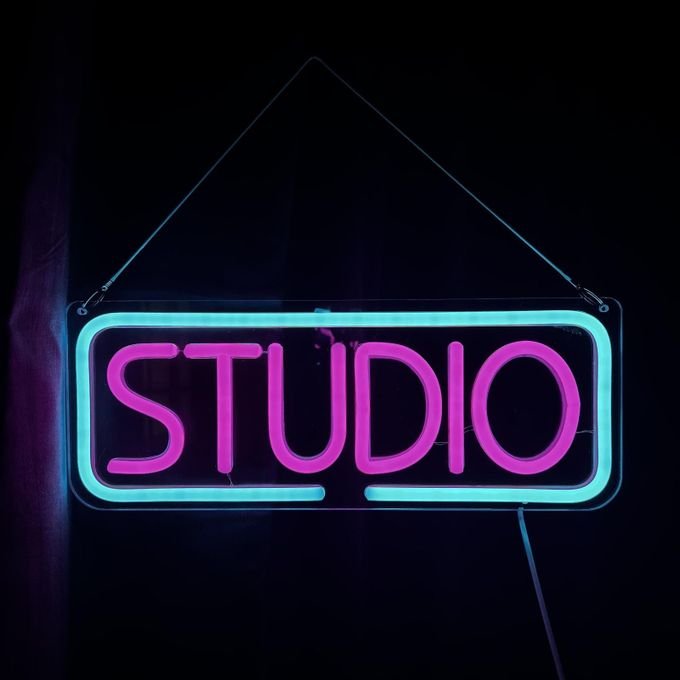Laser Cut Studio Neon Sign