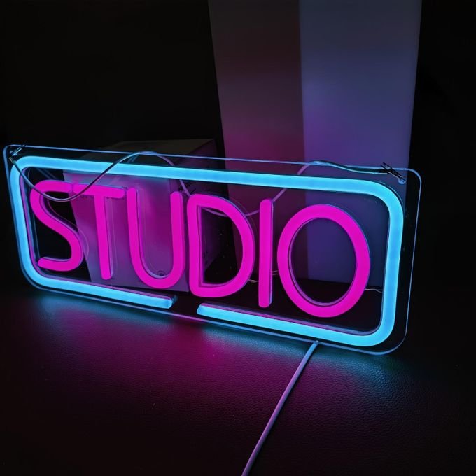 Laser Cut Studio Neon Sign