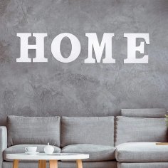 Laser Cut Large Elegant Home Decor Letters Home Letters Wreath Wall