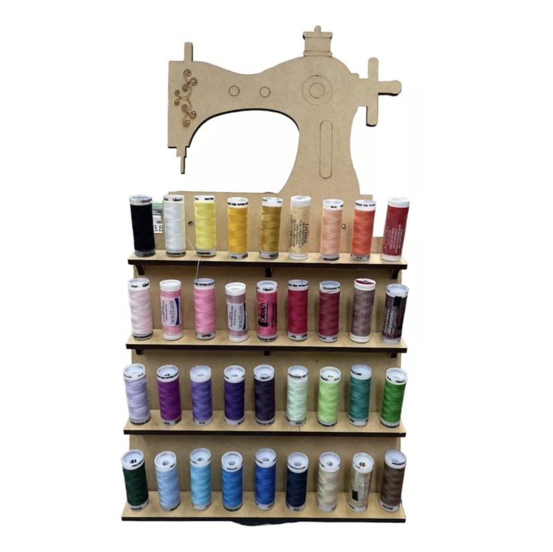 Laser Cut Sewing Machine Organizer Thread Rack Spool Holder