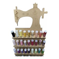 Laser Cut Sewing Machine Organizer Thread Rack Spool Holder