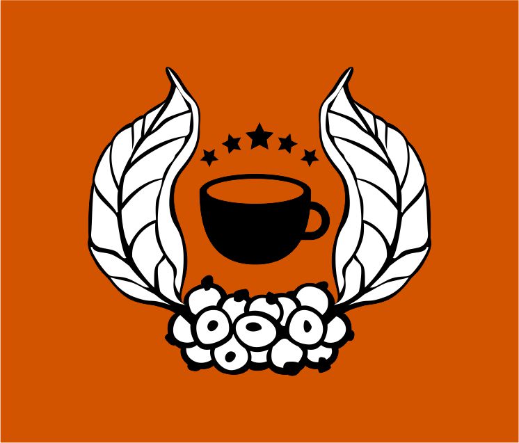 кофе логотип dxf файл