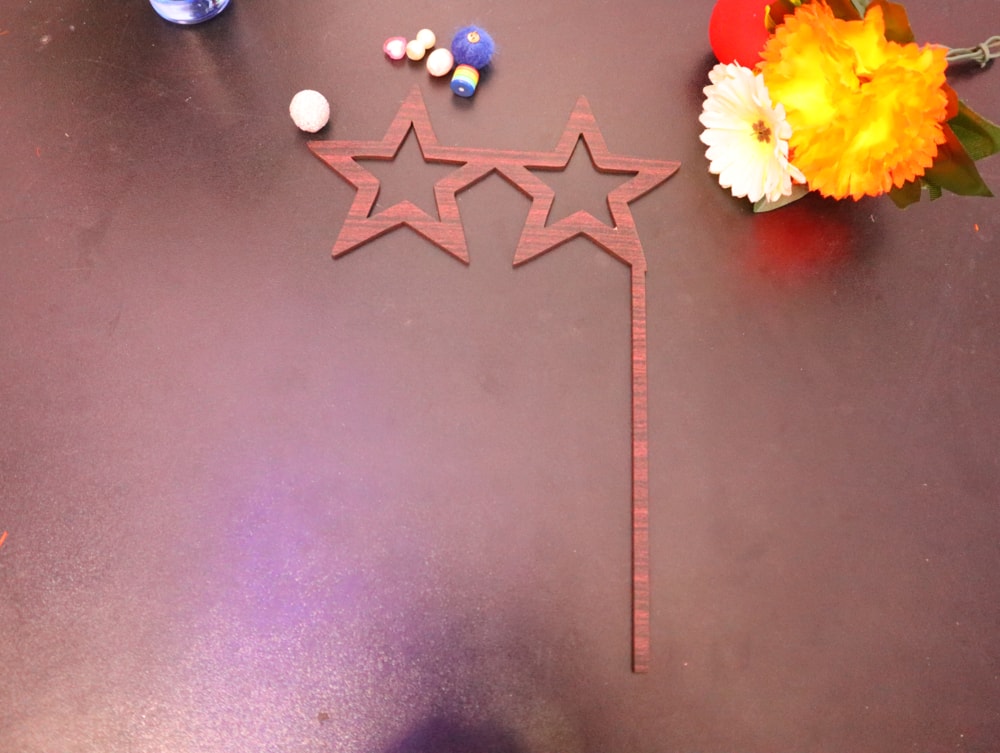 Laser Cut Star Glasses Party Decorations DXF File