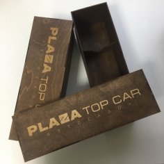 Laser Cut Champagne Box 3mm Plywood Free Vector
