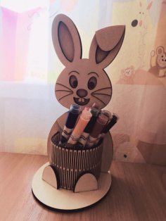 Держатель ручки для кролика с лазерной резкой