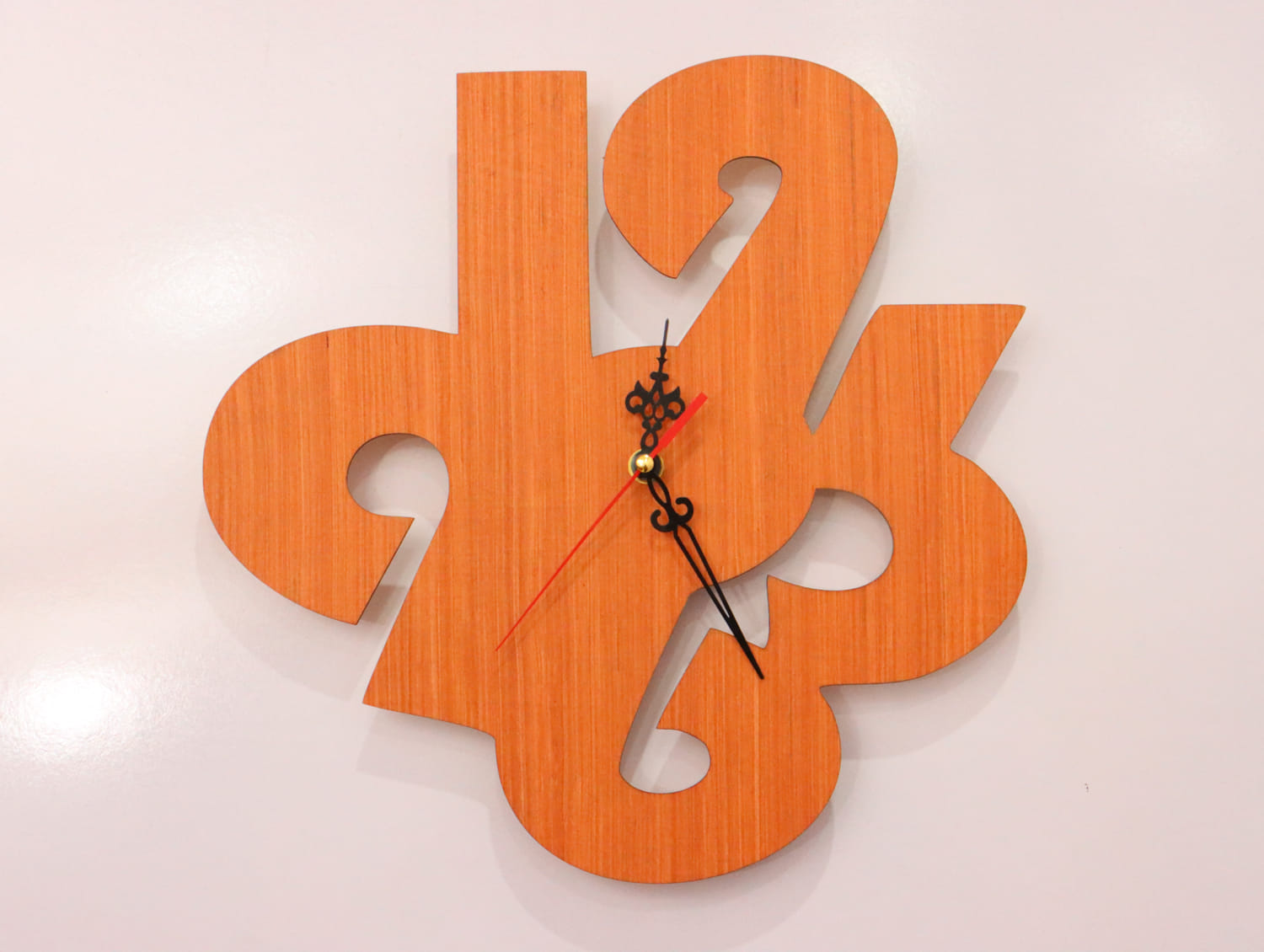 Laser Cut Stylish Wooden Wall Clock Svg Dxf Cdr Ai Pdf Free Download Axis Co