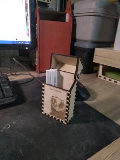 激光切割木烟盒烟盒