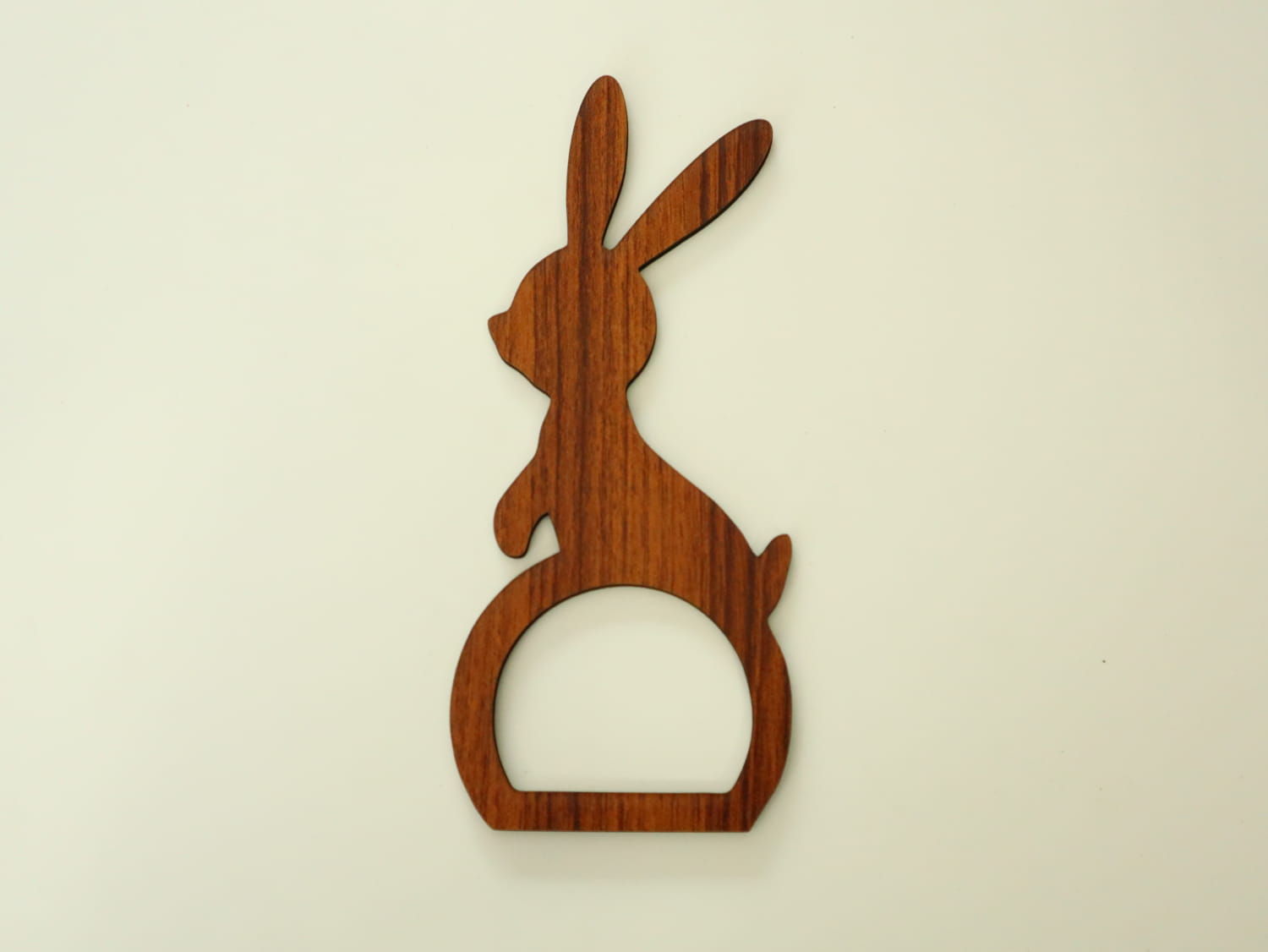 Laser Cut Bunny Napkin Rings Free Vector