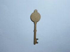 Laser Cut Key Cutout Unfinished Wooden Shape Free Vector