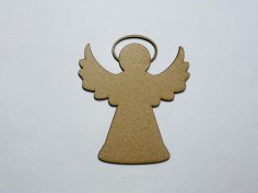 Laser Cut Wood Angel Halo Craft Shape Cutout Free Vector