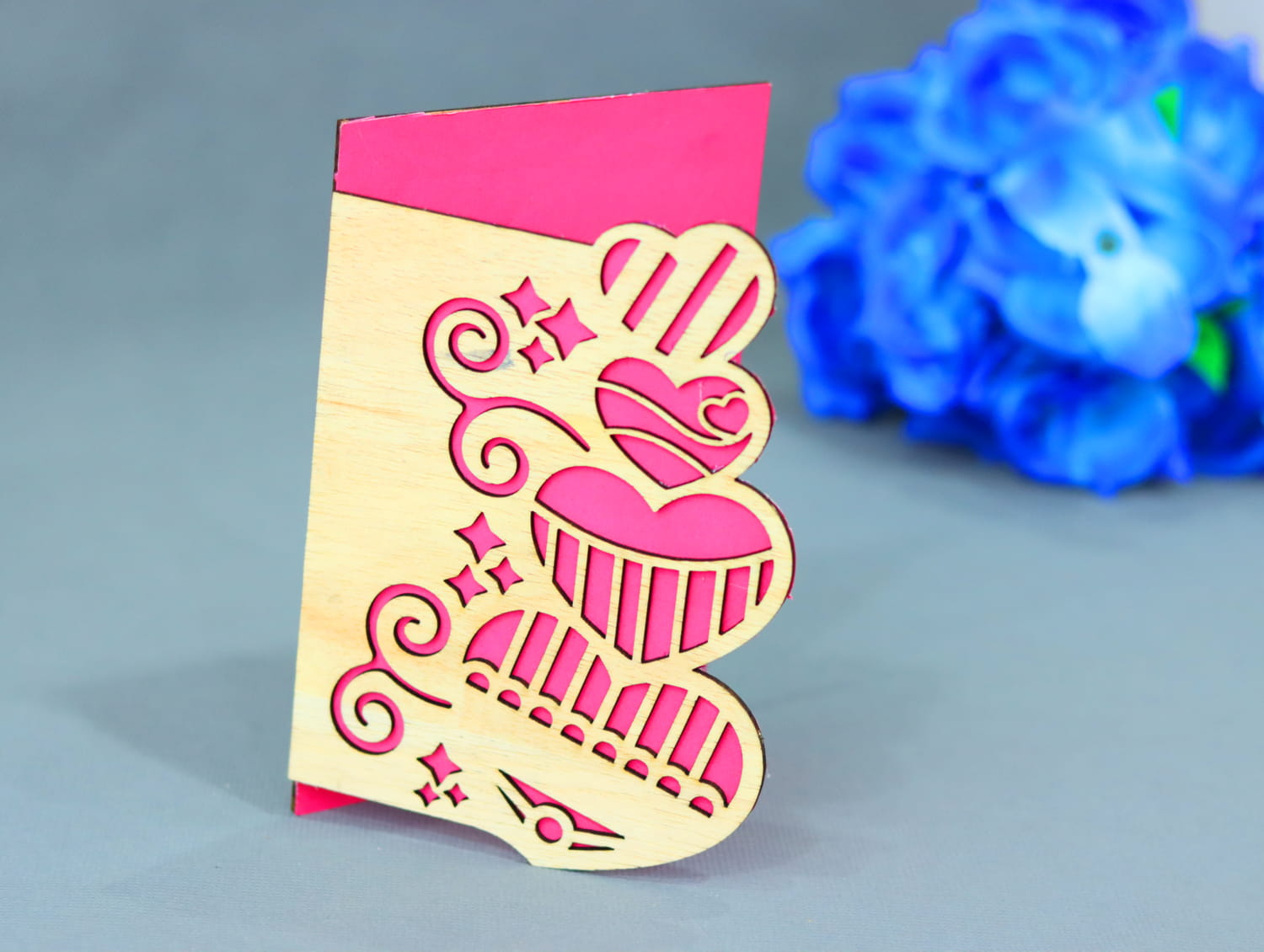 Laser Cut Wooden Valentines Day Card Svg Dxf Cdr Ai Pdf Free Download