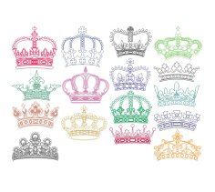 Crowns DXF File