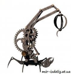 Puzzle 3D della lampada dello scorpione