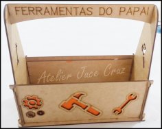 Caixa Ferramentas Do Papai DXF File