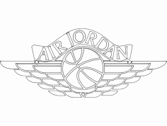 Air Jordan 2 fichier dxf