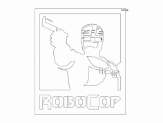 Robocop 1 فایل dxf 5mm