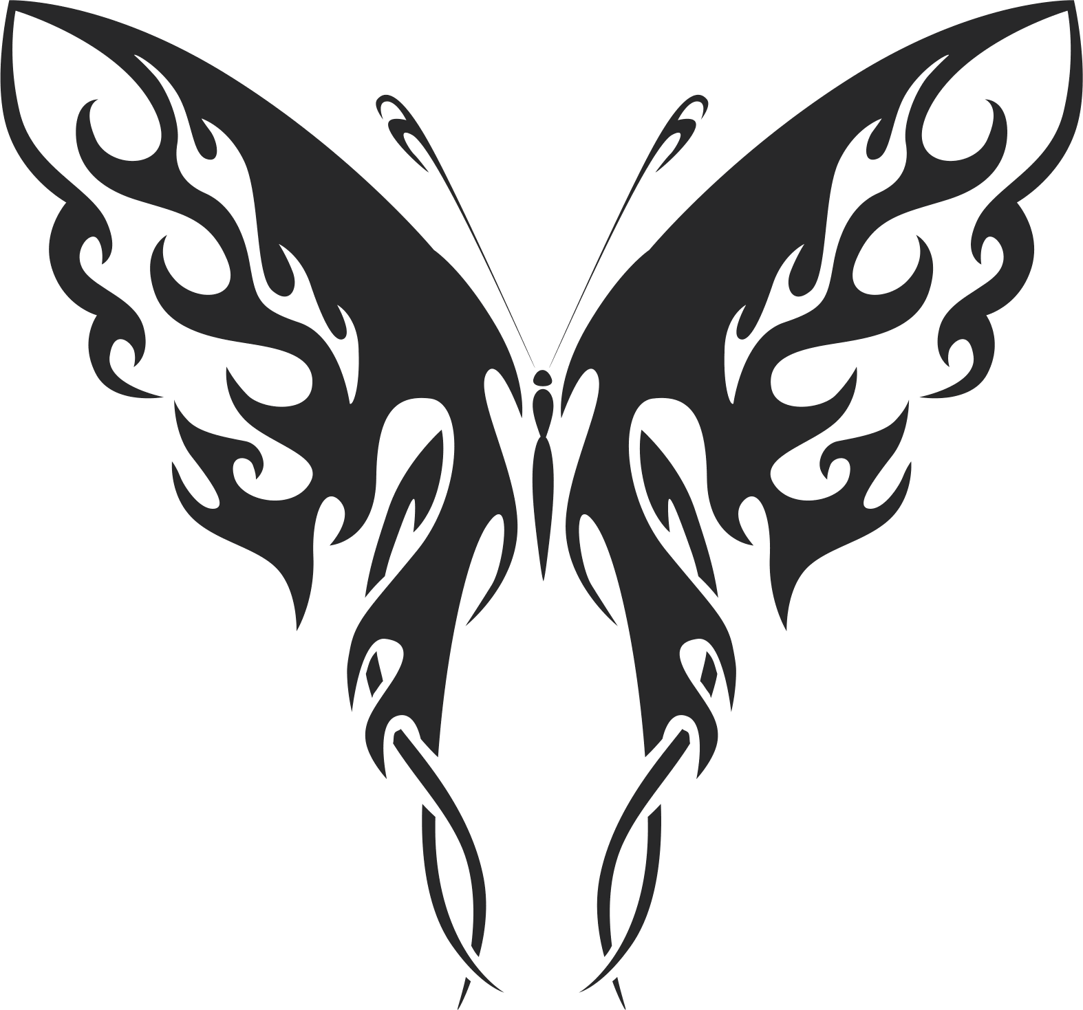 Butterfly Vector Art 041 Free Vector