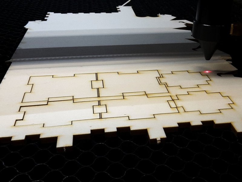 Simple Parametric Box Generator for Laser Cut