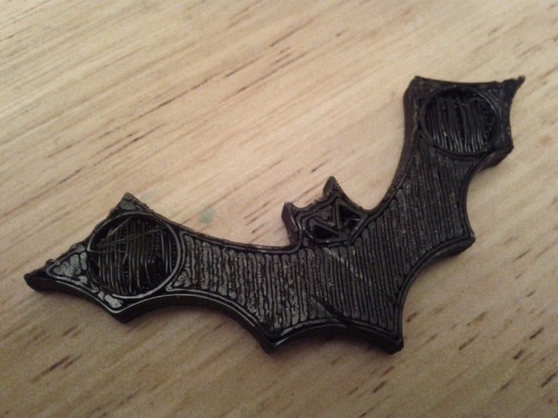 Halloween Bat Fridge Magnet 3D Printer Model Download Free STL File ...