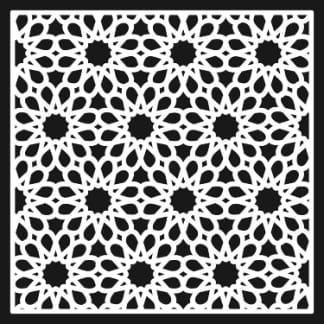Decorative Islamic Patterns Jali Design For CNC Laser Cutting Free Vector