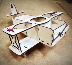 هولدر آبجو مدل هواپیما برش لیزری