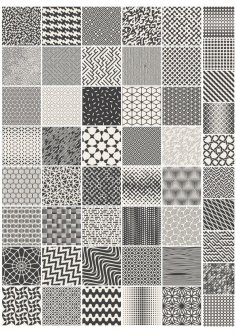 Geometrische Muster-Design-Vektoren festgelegt