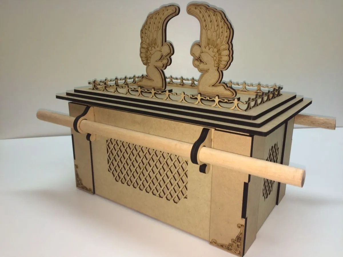 Laser Cut The Ark Of The Covenant 3mm DXF File