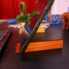 Laser Cut iPad Stand Laptop Stand DXF File