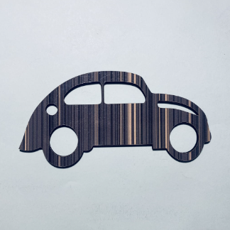 Laser Cut Unfinished Wood Car Shape Craft Embellishments Free Vector
