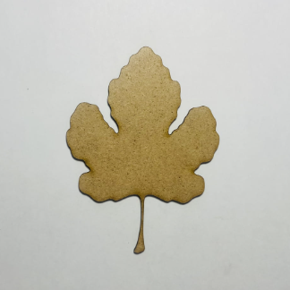 Laser Cut Wood Fig Leaf Cutout Fig Leaf Shape Unfinished Free Vector