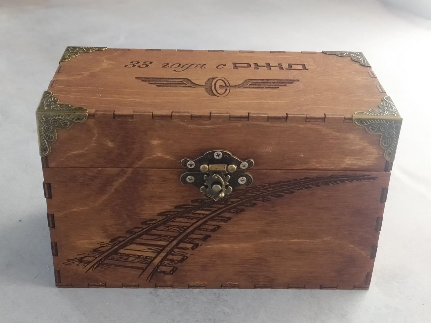 Caja de almacenamiento de caja de ataúd de joyería antigua de madera plantilla de grabado de corte láser
