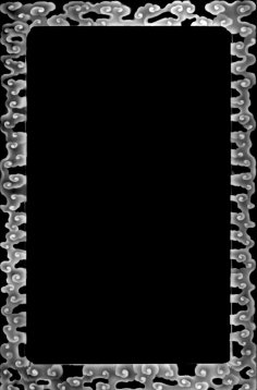 Imagen en relieve en escala de grises