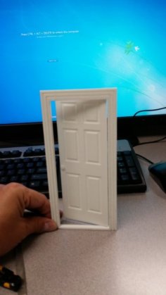 Dollhouse Door 3D Printer Model