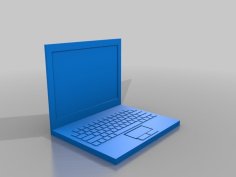 Laptop Computer – Barbie Sized 3D Printer Model