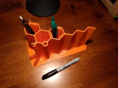 THC Chemical Symbol Pen Holder 3D Printer Model