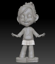 Vanellope (Wreck-it Ralph) 3D Printer Model