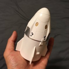 Dragon 2 By SpaceX 3D Printer Model