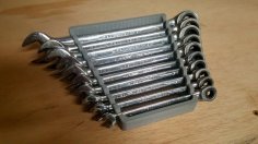 Gearwrench 10pc Ratchet Wrench Organizer – Metric 3D Printer Model