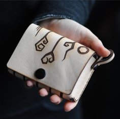 Laser Cut Leather Camera Case