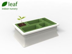 Leaf Indoor Nursery 3D Printer Model