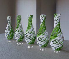 Twisted Vases 3D Printer Model