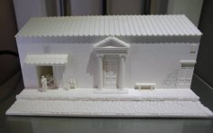 Roman Street Diorama 3D Printer Model