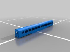 NS Coach/carriage/wagon 3D Printer Model