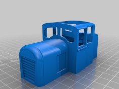 Diesel Locomotive On30 3D Printer Model