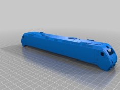 Modified HXD1D Locomotive Body_HO Scale 3D Printer Model