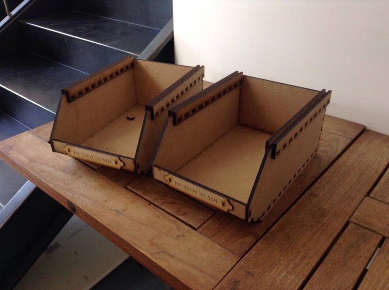 Laser Cut Heavy Duty Stackable Big Box