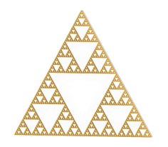 Laser Cut Sierpinski Triangle