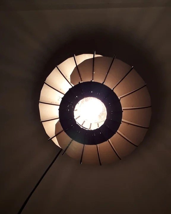 Laser Cut Donut Lamp