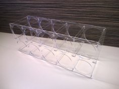 Laser Cut Bottle Rack