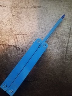 Butterfly Knife Pen 3D Printer Model